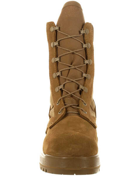 Image #5 - Rocky Men's Entry Level Hot Weather Military Boots - Round Toe, Taupe, hi-res