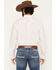 Image #4 - Ariat Men's Pauly Geo Print Long Sleeve Button-Down Western Shirt, White, hi-res