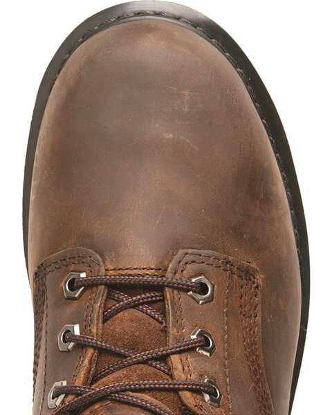 Image #6 - Timberland Men's Brown Pit Boss 6" Work Boots - Steel Toe , Brown, hi-res