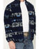 Image #3 - Cody James Men's Barrens Southwestern Print Zip-Up Jacket, Blue, hi-res