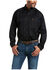 Ariat Men's Twill Long Sleeve Western Shirt - Big & Tall, Black, hi-res