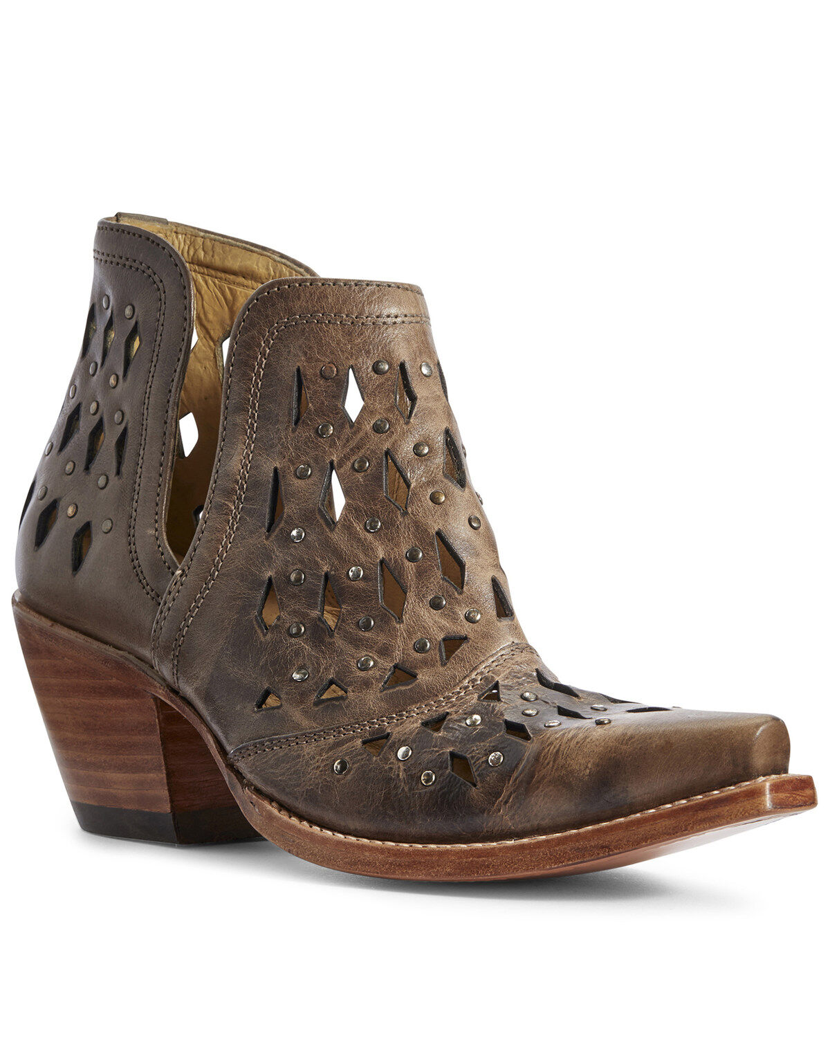 Image #1 - Ariat Women's Dixon Studded Fashion Booties - Snip Toe, , hi-res