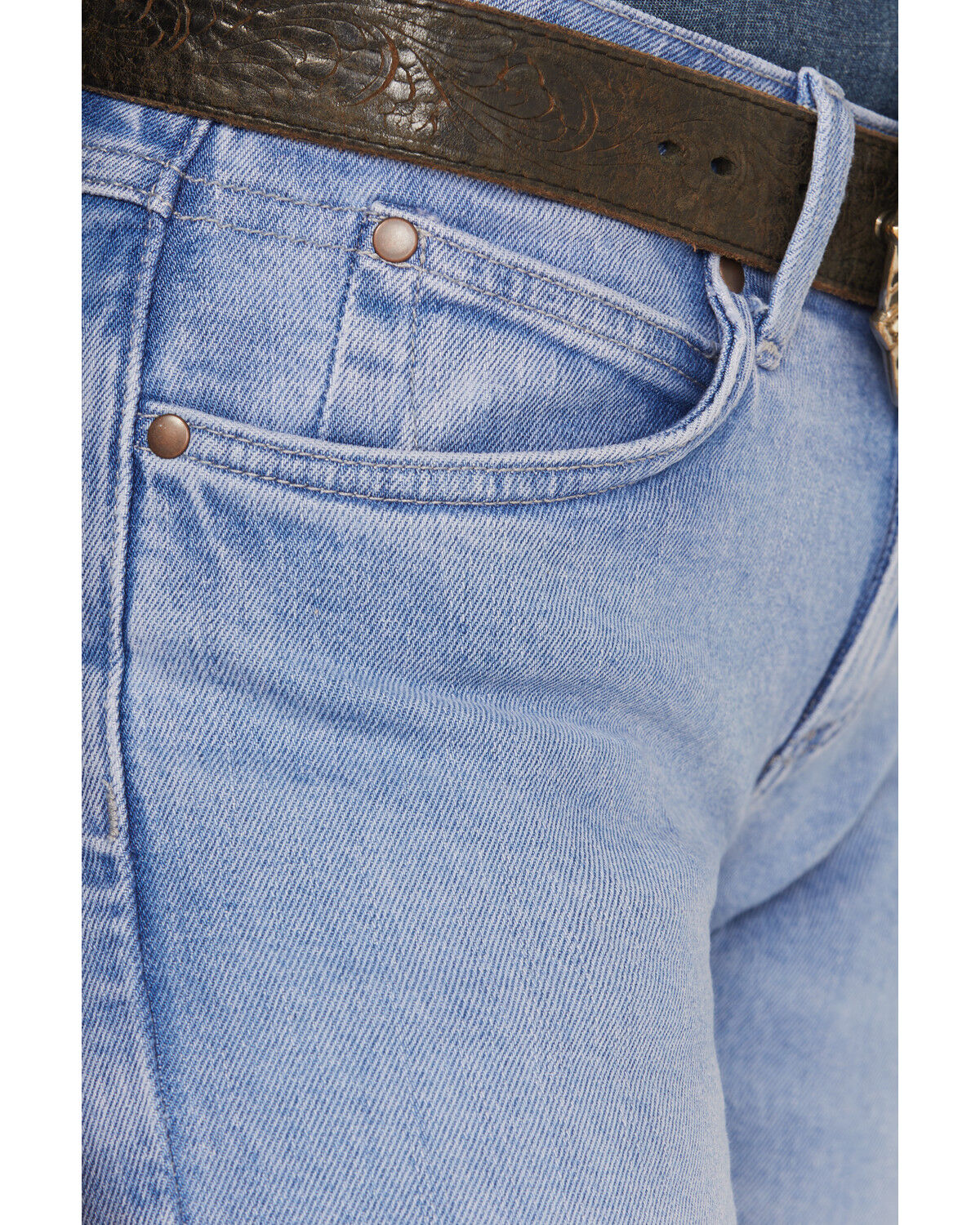 Image #2 - Wrangler Retro Women's Kai Light Wash Mid Rise Kai Bootcut Stretch Denim Jeans, Light Wash, hi-res