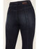 Image #4 - Shyanne Women's Dark Wash Trouser Jeans, Dark Wash, hi-res