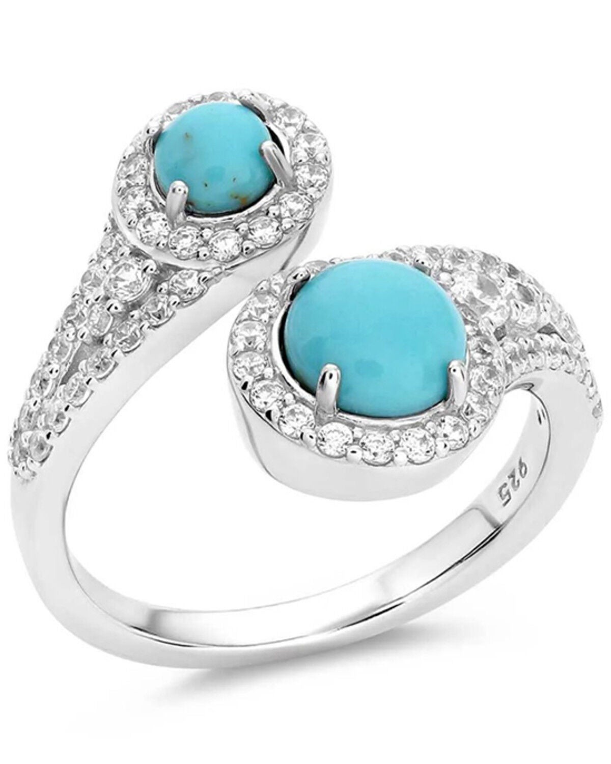 Montana Silversmiths Fearless Luster Turquoise Ring, Silver, hi-res