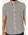 Image #3 - Levi's Men's Classic 1 Pocket Checker Short Sleeve Button Down Shirt, Navy, hi-res