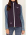 Image #3 - Cowgirl Hardware Women's Filigree Embroidered Emblem Softshell Vest, , hi-res