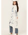 Image #2 - Johnny Was Women's Floral Embroidered Long Sleeve Kimono, White, hi-res