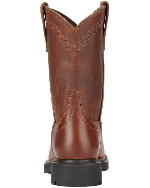 Image #3 - Ariat Men's Sierra Work Boots, Bronze, hi-res