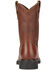 Image #3 - Ariat Men's Sierra Work Boots, Bronze, hi-res