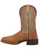 Dan Post Men's Dry Gulch Python Exotic Boots - Broad Square Toe, Tan, hi-res