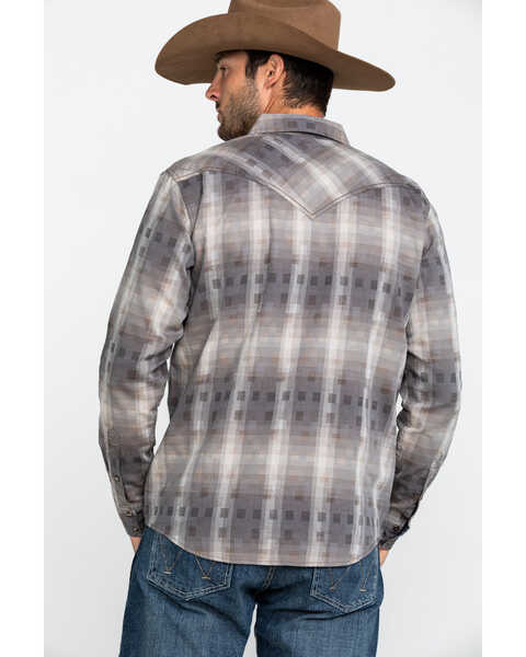 Image #2 - Moonshine Spirit Men's Dust Bowl Small Plaid Long Sleeve Western Shirt , , hi-res
