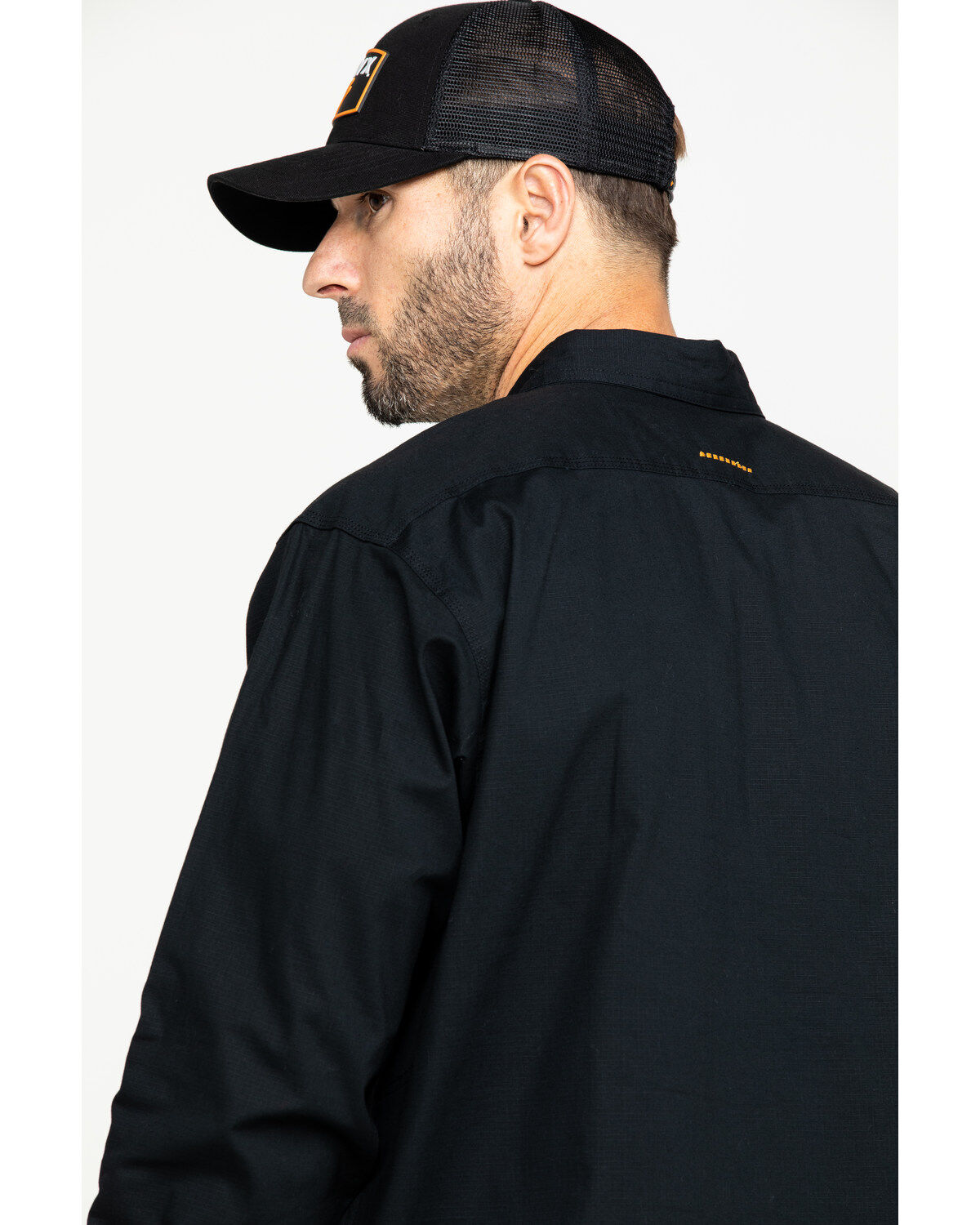 Image #5 - Ariat Men's Rebar Made Tough Durastretch Long Sleeve Work Shirt, , hi-res