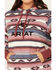 Image #3 - Ariat Women's Southwestern Brazil Print Logo Hoodie, Sand, hi-res