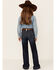 Ariat Girls' R.E.A.L. Naomi Ella Trouser, Blue, hi-res