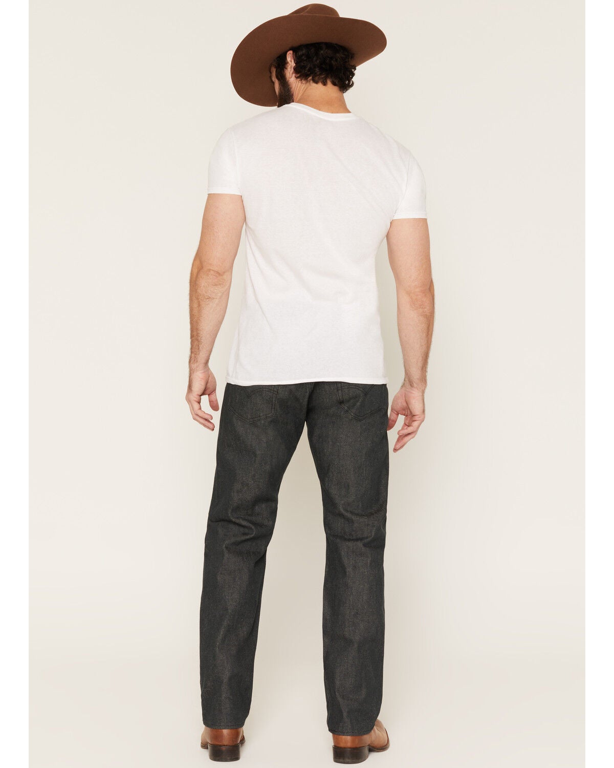 Image #3 - Levi's Men's 501&reg; Original Evolution Straight Denim Jeans, Black, hi-res