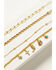 Image #2 - Shyanne Women's Charm Bracelet Set - 4 Piece, Gold, hi-res