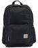 Image #1 - Carhartt Black 23L Single Compartment Backpack, Black, hi-res