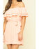 Image #4 - Show Me Your Mumu Women's Peach Rosie Mini Dress, , hi-res