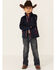 Image #2 - Roper Boys' Fleece Jacket, Navy, hi-res