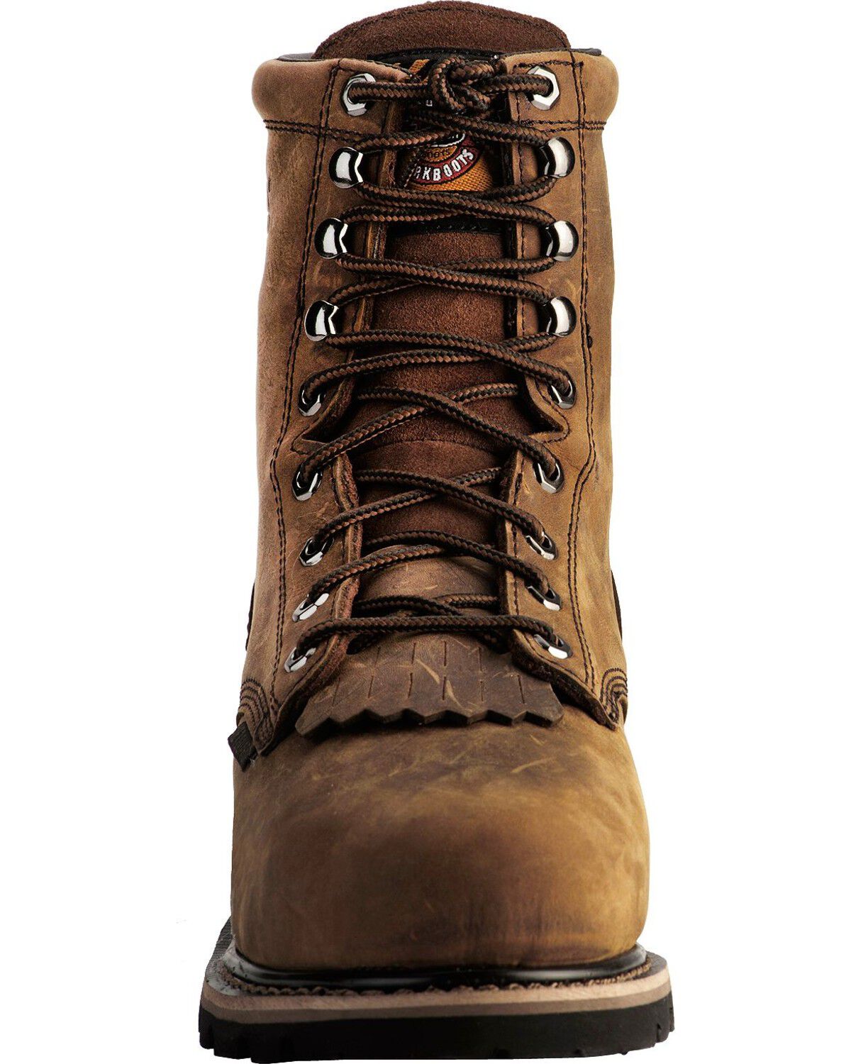 justin waterproof lace up boots
