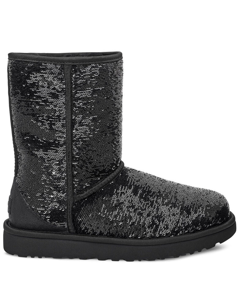 Ugg Women S Short Cosmos Sequin Boots Boot Barn