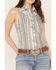 Image #3 - Rock & Roll Denim Women's Southwestern Print Sleeveless Snap Tank, Multi, hi-res