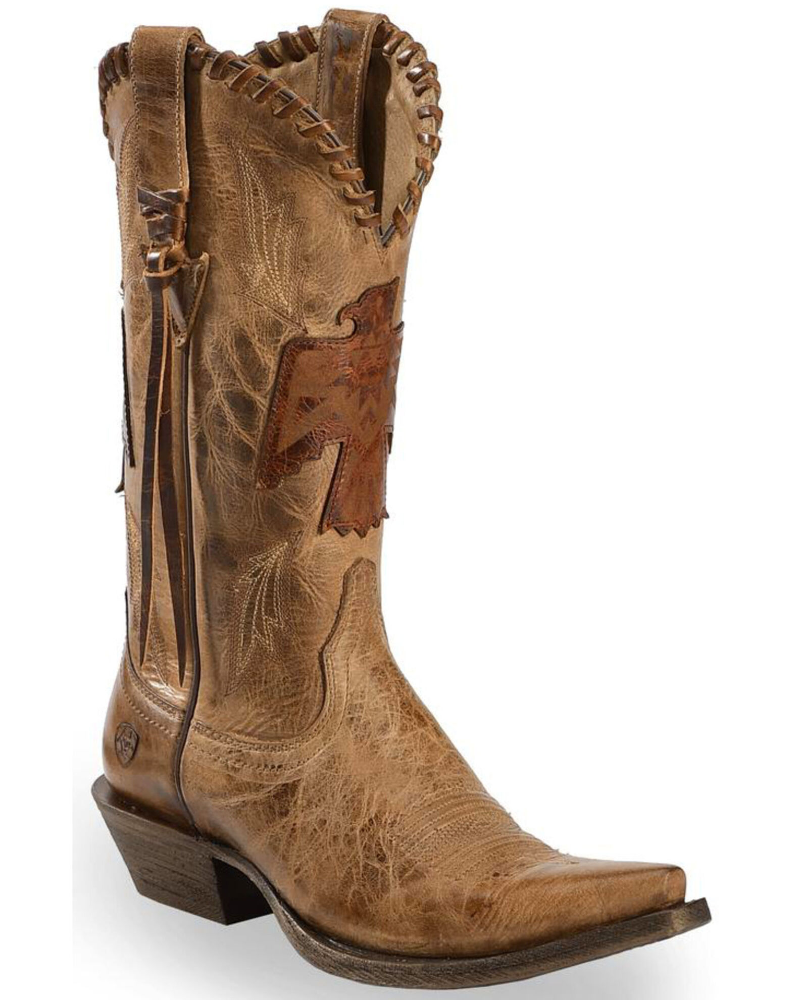 Ariat fringe booties hotsell