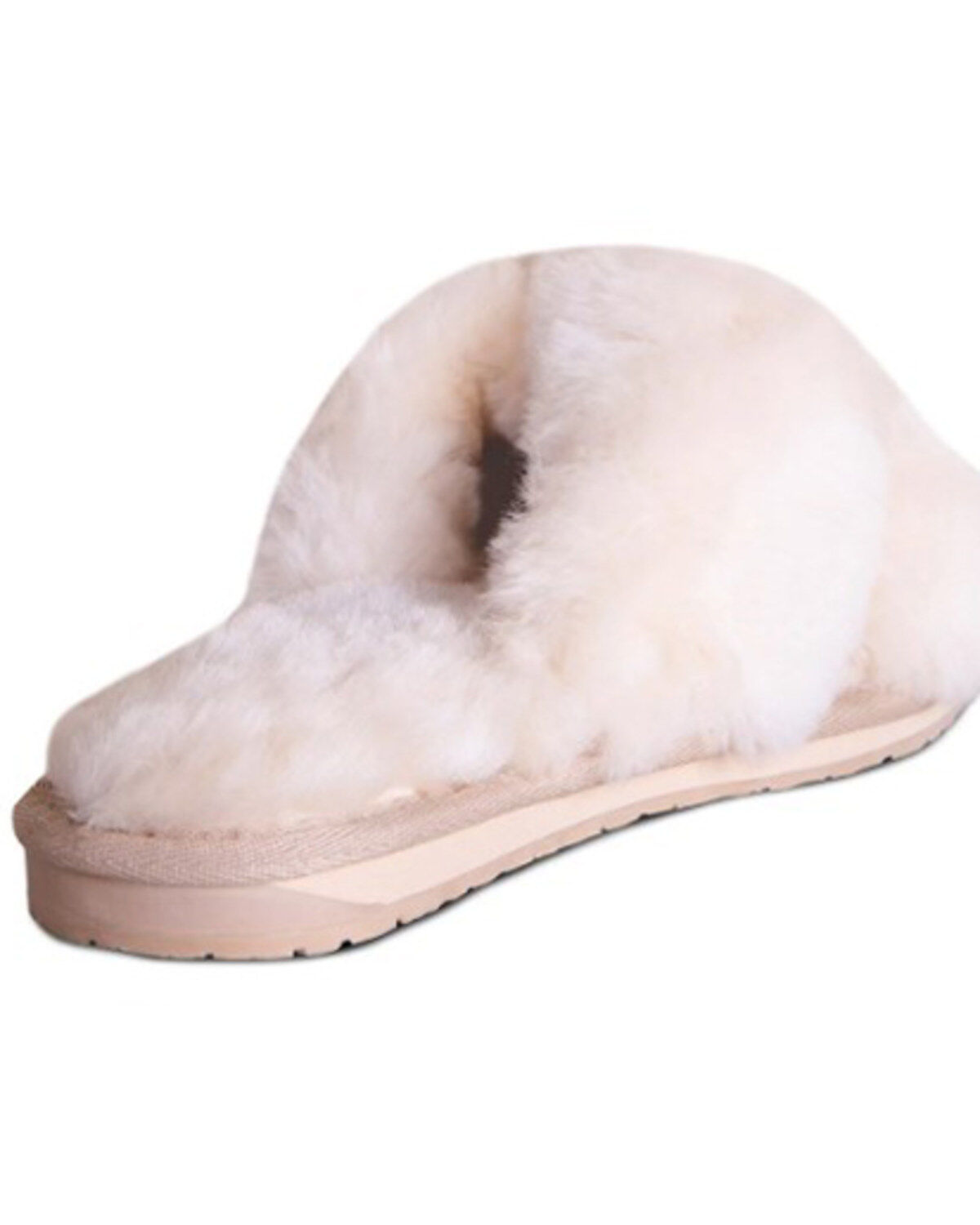 Image #2 - Cloud Nine Women's Emma Sheepskin Slippers, Cream, hi-res