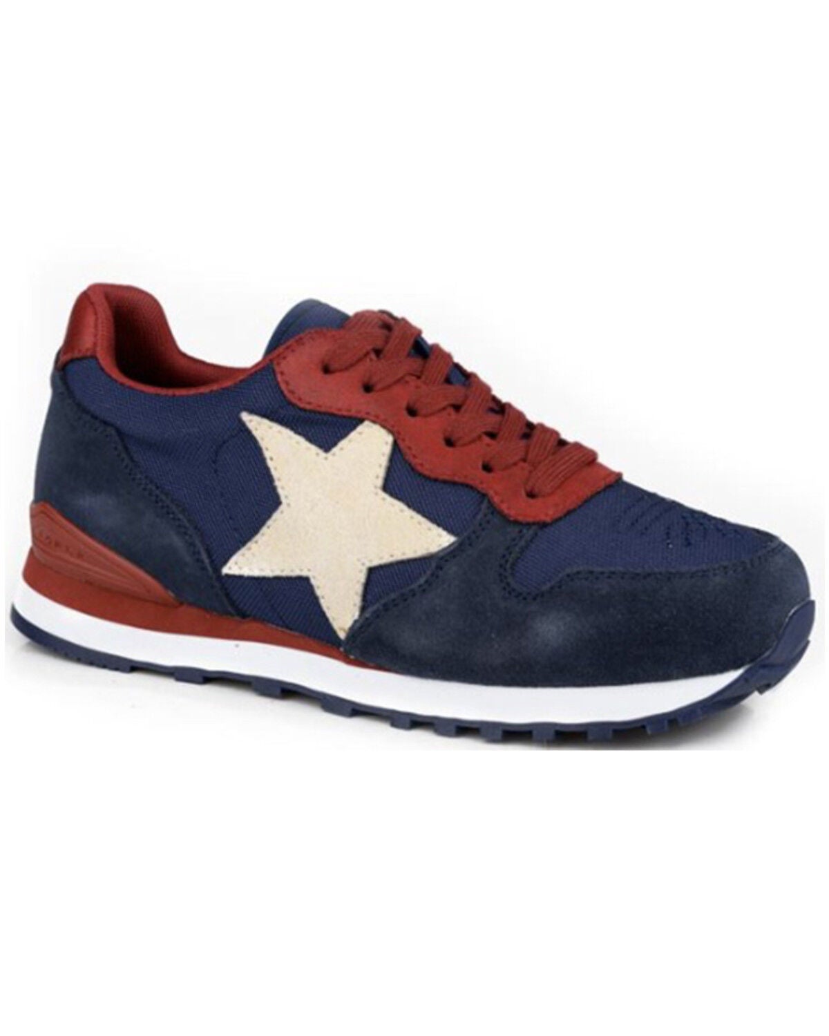 Roper Women's Giddy Up Star Casual Shoes, Blue, hi-res
