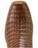 Image #5 - Ariat Men's Futurity Finalist Exotic Caiman Western Boots - Square Toe, Natural, hi-res