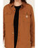 Image #3 - Carhartt Women's Rugged Flex® Loose Fit Canvas Shacket, Brown, hi-res