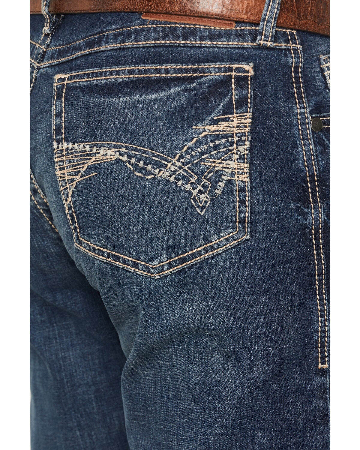 Wrangler 20X Men's Midland 42 Vintage Slim Bootcut Stretch Denim