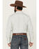 Image #4 - Gibson Trading Co Men's Luau Larry Geo Stripe Long Sleeve Button-Down Stretch Western Shirt, Ivory, hi-res