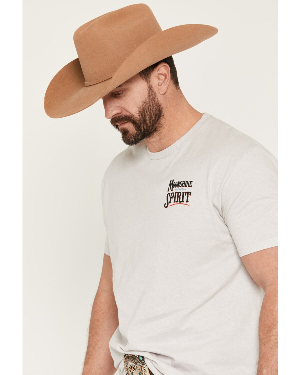 Image #2 - Moonshine Spirit&reg; Men's Dentro Short Sleeve Graphic T-Shirt, Cream, hi-res