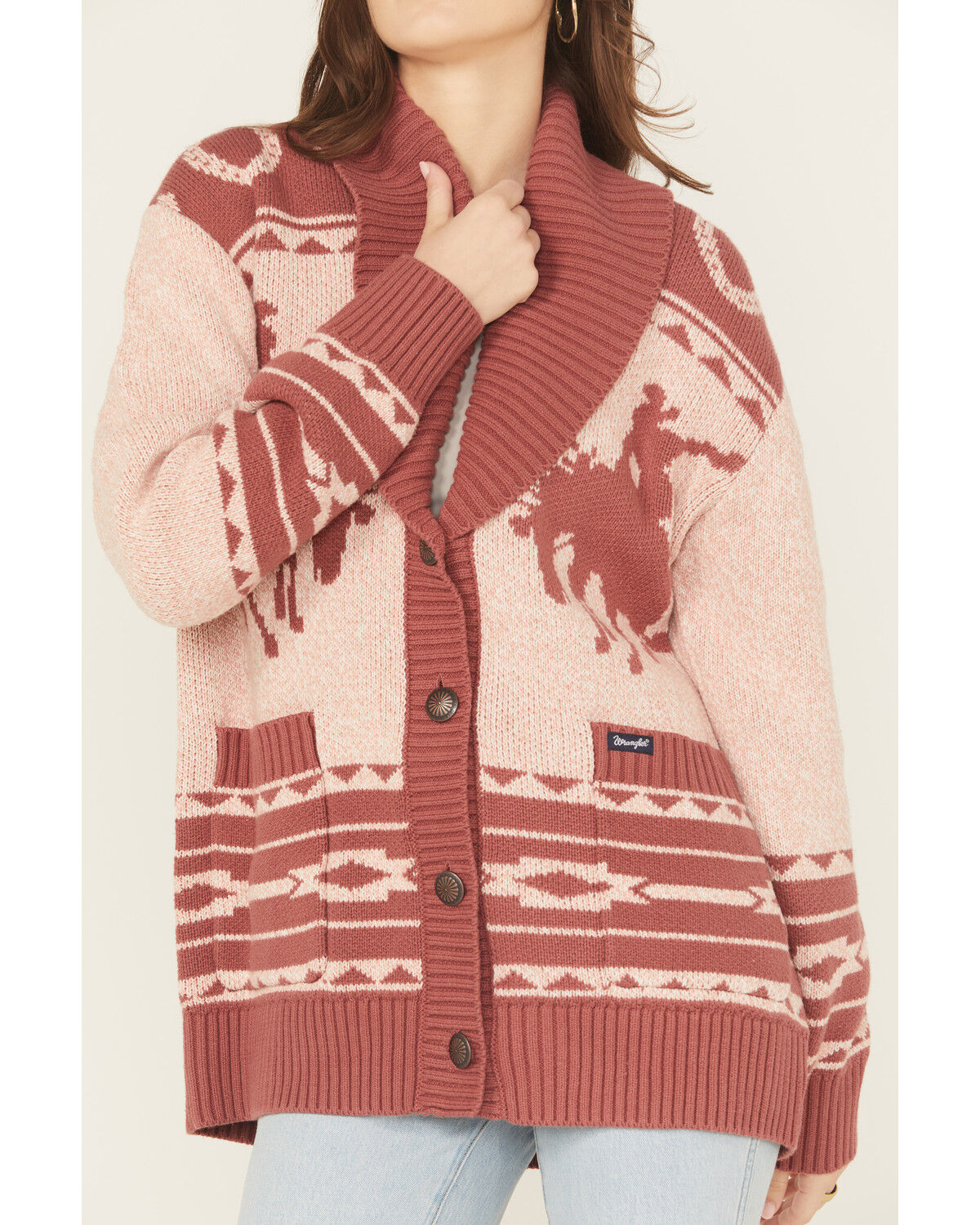 Product Name:  Wrangler Retro Women's Horse Cardigan