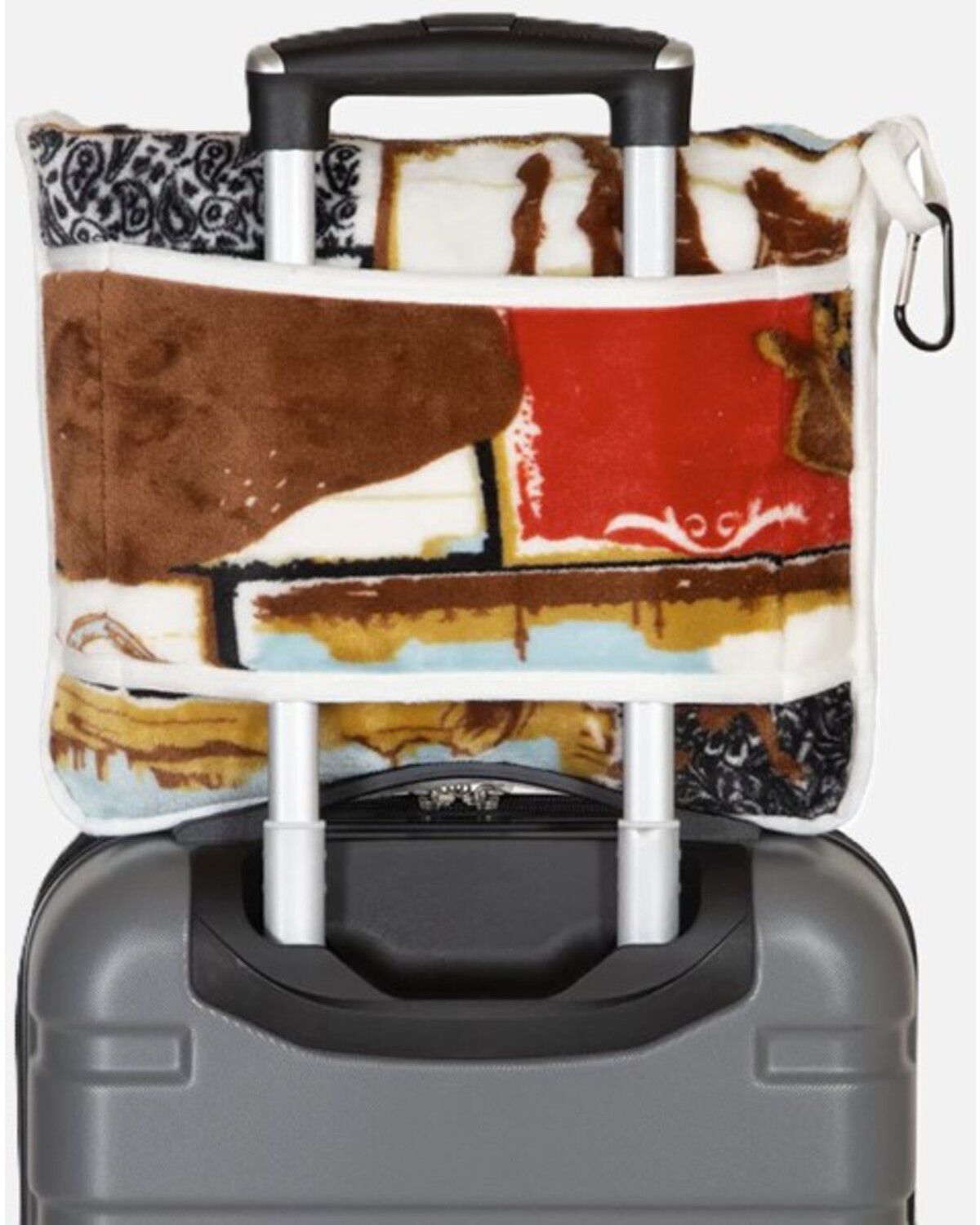 Image #3 - Carstens Home Wrangler Western Travel Blanket, Multi, hi-res