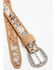 Image #2 - RANK 45® Men's Stockyard Hair on Hide Belt, Brown, hi-res
