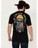 Image #1 - Howitzer Men's Blue Collar Trust Short Sleeve Graphic T-Shirt, , hi-res