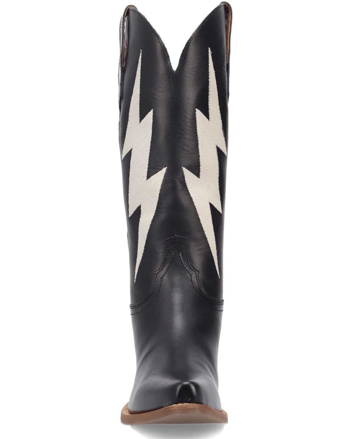 Image #5 - Dingo Women's Thunderbolt Western Boots - Round Toe, Black, hi-res