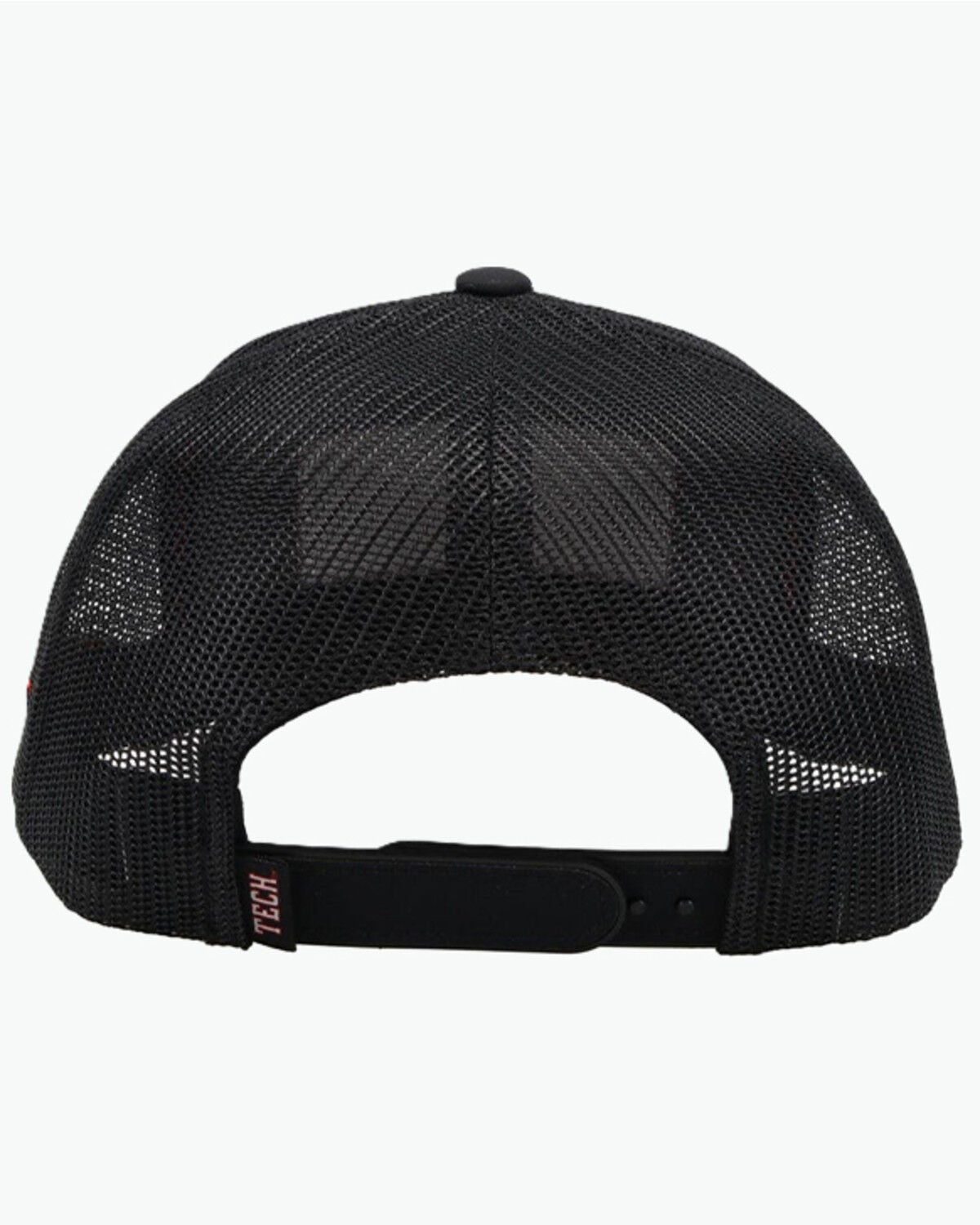 Image #2 - Hooey Men's Texas Tech Trucker Cap, Black, hi-res