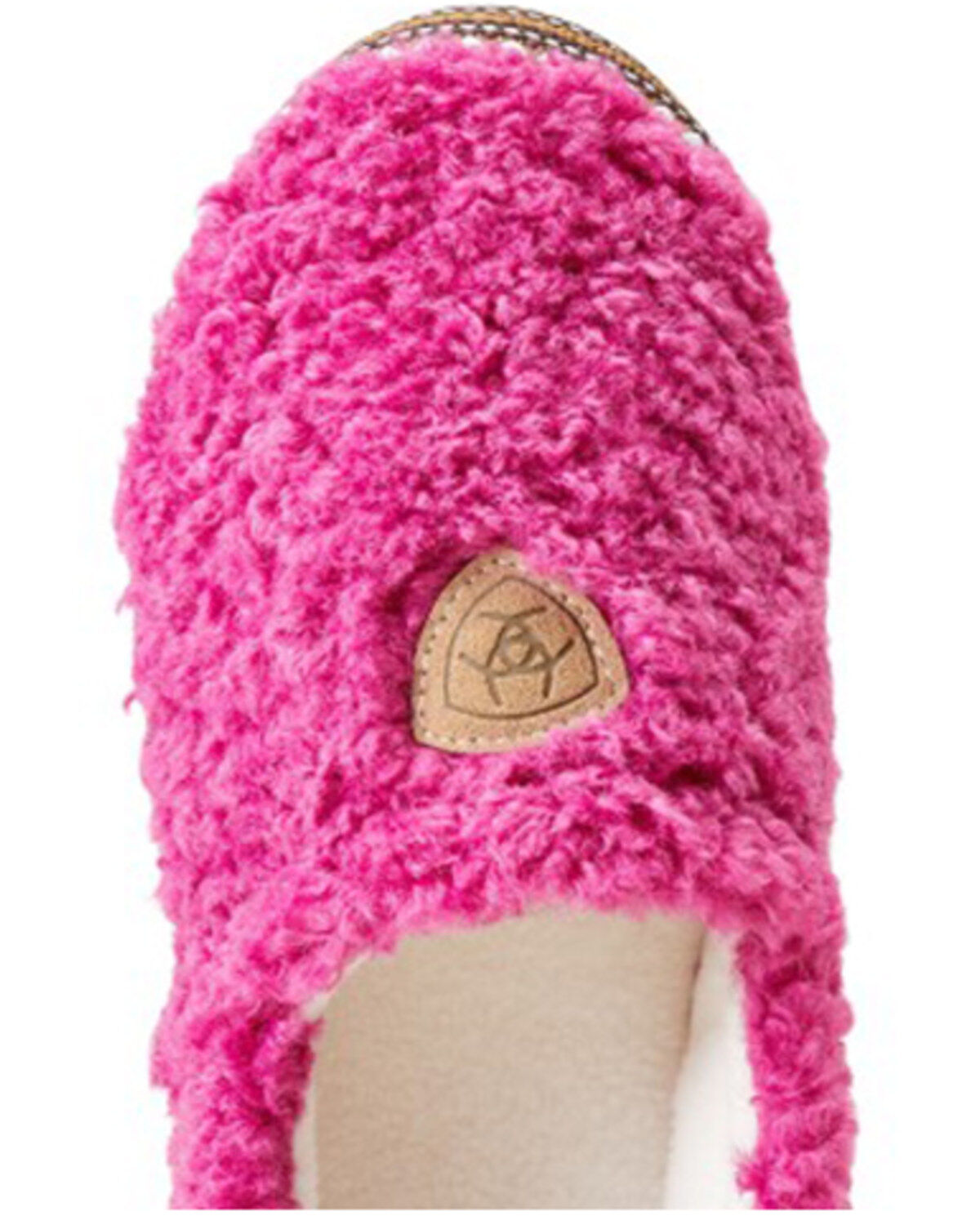 Image #4 - Ariat Women's Snuggle Slipper - Round Toe, Pink, hi-res
