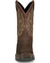 Image #4 - Tony Lama Men's Anchor Water Buffalo Pull On Western Work Boots - Composite Toe, Brown, hi-res
