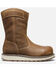Keen Men's Cincinnati Wellington Pull On Work Boots - Carbon Fiber Toe, Brown, hi-res