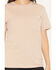 Image #3 - Carhartt Women's Loose Fit Heavyweight Short Sleeve Pocket Work Tee, Taupe, hi-res