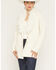 Image #1 - Idyllwind Women's Ryder Fur Collar Button-Down Sweater, Cream, hi-res