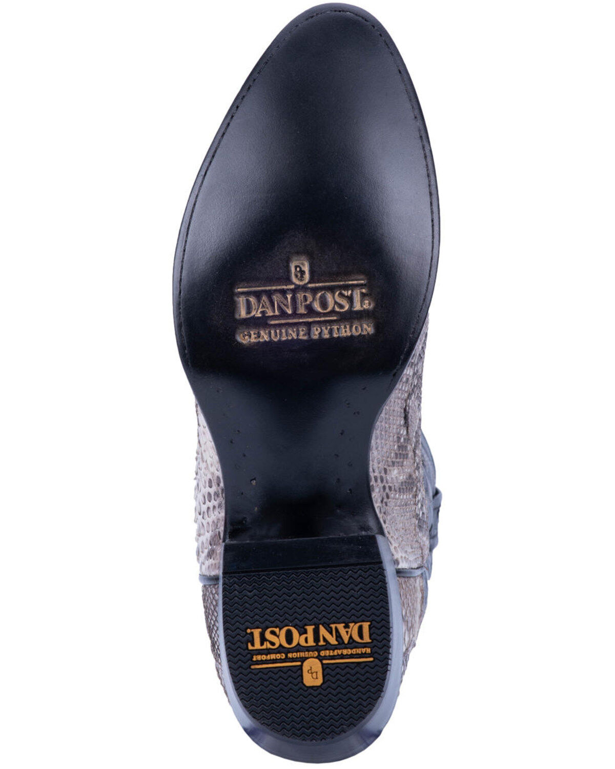 Image #7 - Dan Post Men's Manning Western Boots - Round Toe, Python, hi-res