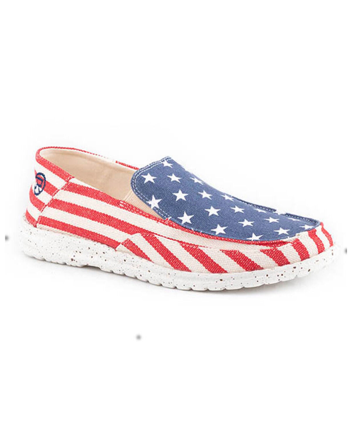 Roper Women's Hang Loose Slip-On Causal Shoes - Moc Toe, Blue, hi-res