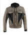 Image #3 - Milwaukee Leather Men's Distressed Utility Pocket Ventilated Concealed Carry Motorcycle Jacket - 4X, Black, hi-res