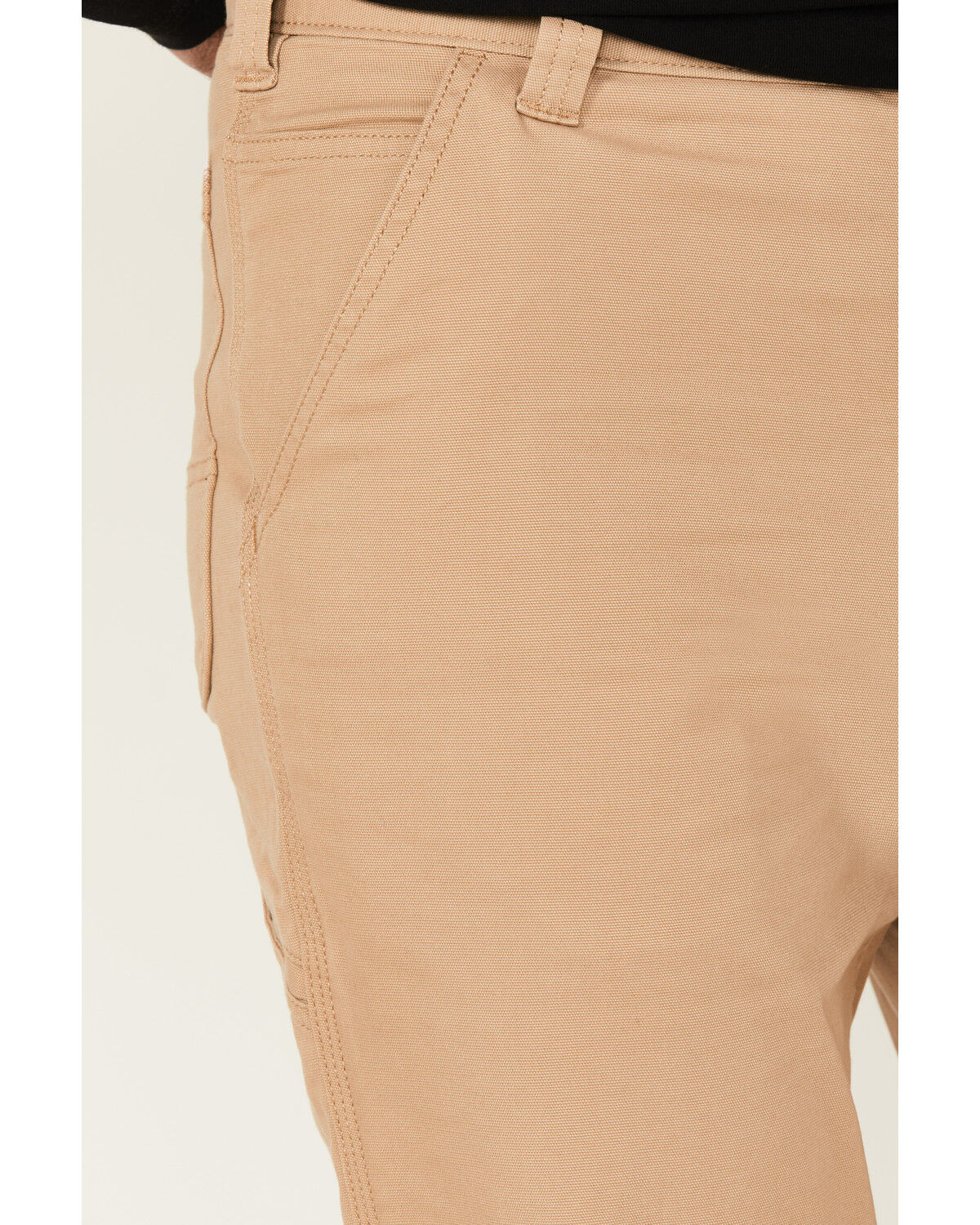 Image #2 - Carhartt Men's Rugged Flex® Rigby Dungaree Stretch Work Pants, Tan, hi-res